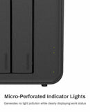 TERRAMASTER F2-212 2-Bay NAS with Quad-Core CPU, 4K Streaming & 1GB DDR4 Memory