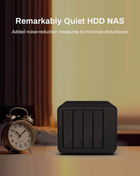 Terramaster F4-424 NAS 4-Bay Storage, 8GB RAM, Quad-Core CPU, Dual 2.5 GbE for Fast Data Access