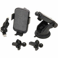 Tripp Lite 15W Qi Wireless Car Charger - Fast Charge, Secure Clamps, Compatible with iPhone, Samsung