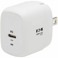 Tripp Lite 18W USB-C Charger with GaN Technology for Fast Charging Apple Devices - Compact & Travel-Friendly Default Title