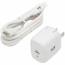 Tripp Lite 18W USB-C Charger with GaN Technology for Fast Charging Apple Devices - Compact & Travel-Friendly