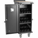 Tripp Lite 21-Device AC Charging Cart with Locking Steel Enclosure for Chromebooks & Laptops