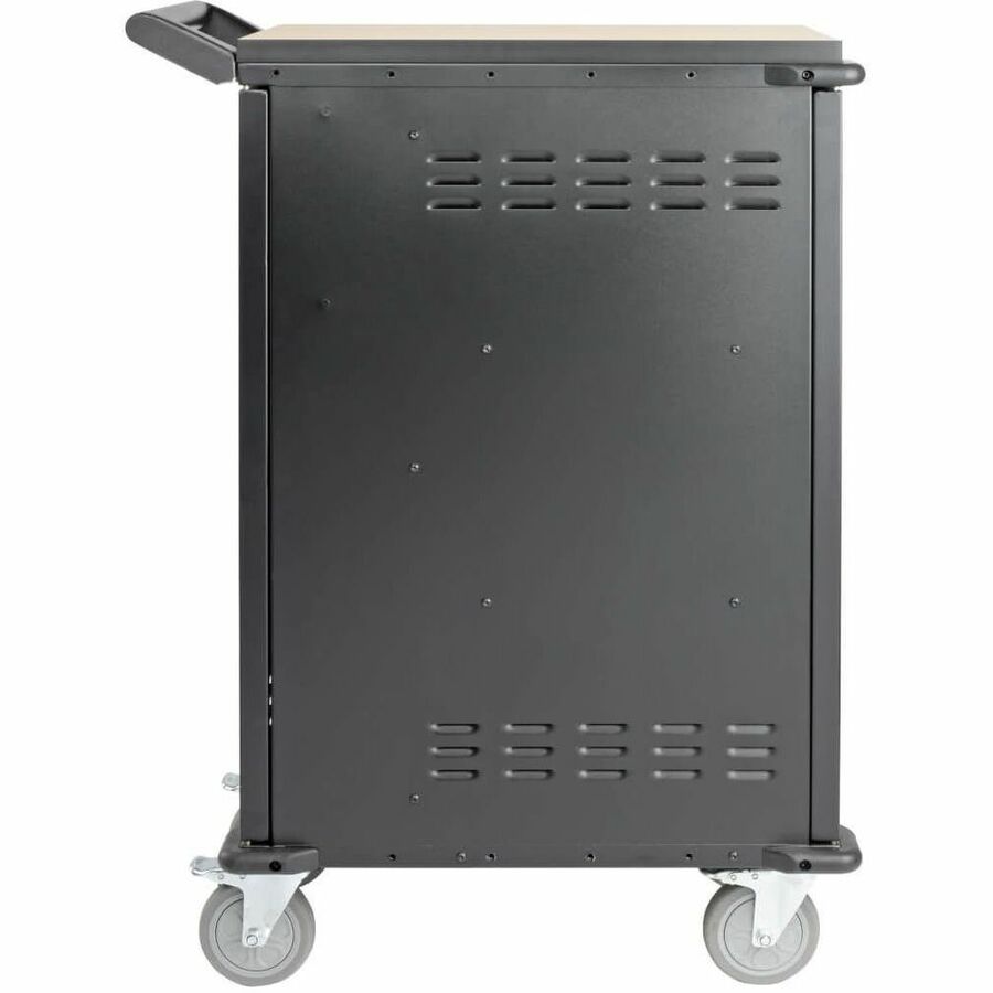 Tripp Lite 21-Device AC Charging Cart with Locking Steel Enclosure for Chromebooks & Laptops