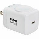 Tripp Lite 30W USB-C Wall Charger with MFi Apple Watch Pad - Fast Charge Travel Accessory Default Title