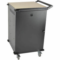 Tripp Lite 36-Device Cart with Timed Charging, Lockable Doors, and Ethernet Connectivity, 120V