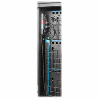 Tripp Lite 36-Device Cart with Timed Charging, Lockable Doors, and Ethernet Connectivity, 120V