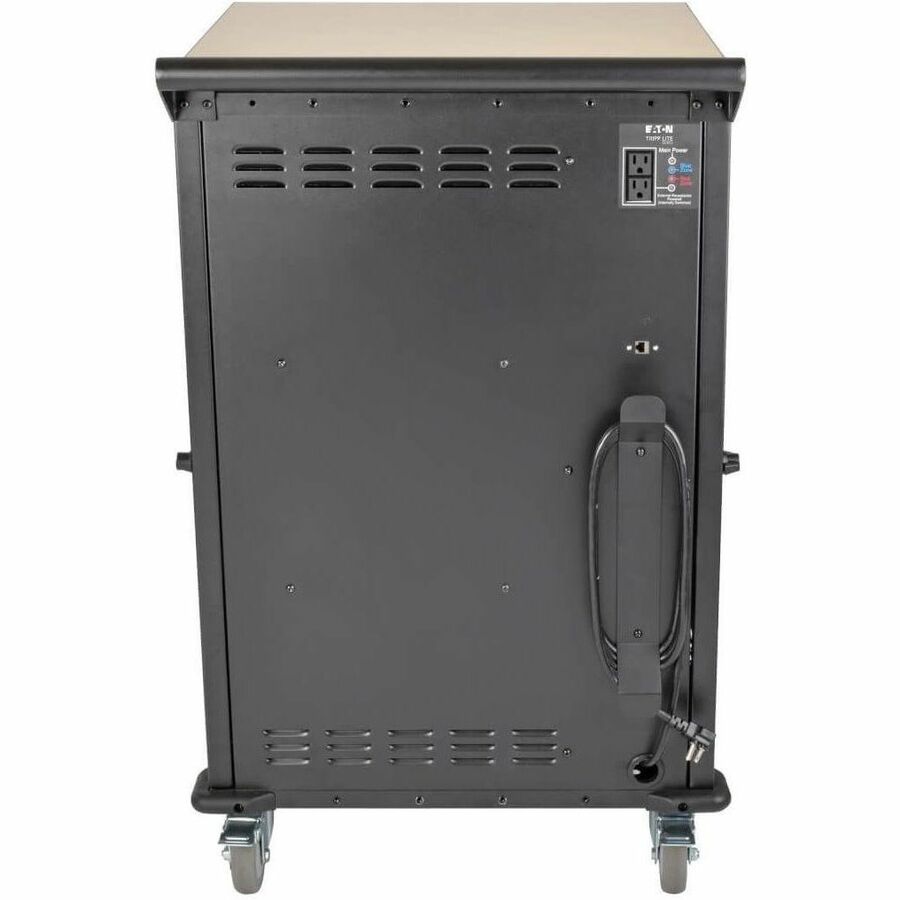 Tripp Lite 36-Device Cart with Timed Charging, Lockable Doors, and Ethernet Connectivity, 120V