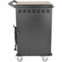 Tripp Lite 36-Device Cart with Timed Charging, Lockable Doors, and Ethernet Connectivity, 120V