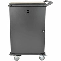 Tripp Lite 36-Device Cart with Timed Charging, Lockable Doors, and Ethernet Connectivity, 120V