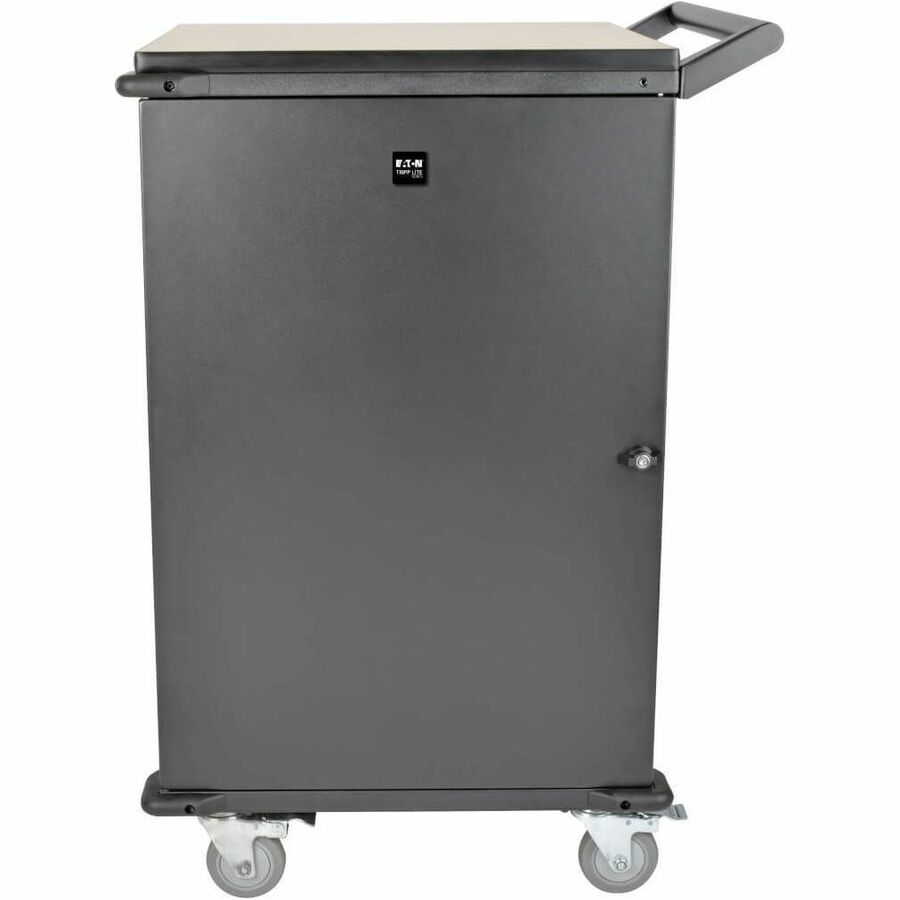 Tripp Lite 36-Device Cart with Timed Charging, Lockable Doors, and Ethernet Connectivity, 120V