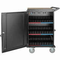 Tripp Lite 48-Device Mobile Charging Cart for Chromebooks & Laptops, Secure Storage & High-Speed Charging