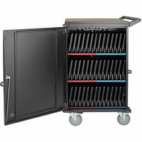 Tripp Lite 48-Device Mobile Charging Cart for Chromebooks & Laptops, Secure Storage & High-Speed Charging
