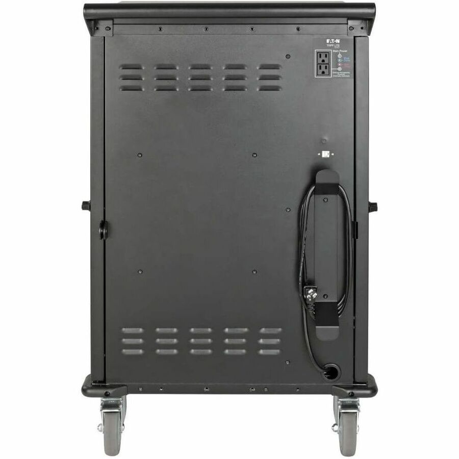 Tripp Lite 48-Device Mobile Charging Cart for Chromebooks & Laptops, Secure Storage & High-Speed Charging