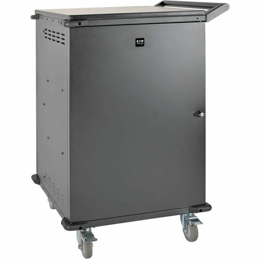 Tripp Lite 48-Device Mobile Charging Cart for Chromebooks & Laptops, Secure Storage & High-Speed Charging