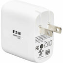 Tripp Lite 65W GaN USB-C Charger with PD 3.0 Fast Charge, Compact Folding Plug for Travel