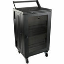 Tripp Lite CSHANDLEKIT Mobile Cart Conversion Kit with Handle & Locking Casters for Charging Stations