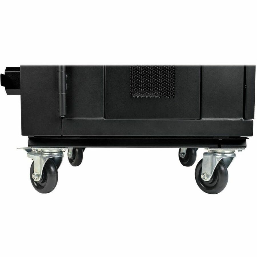 Tripp Lite CSHANDLEKIT Mobile Cart Conversion Kit with Handle & Locking Casters for Charging Stations