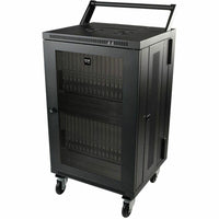 Tripp Lite CSHANDLEKIT Mobile Cart Conversion Kit with Handle & Locking Casters for Charging Stations
