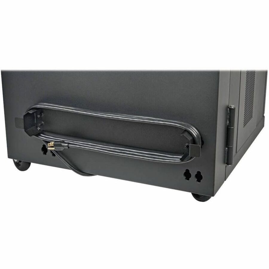 Tripp Lite CSHANDLEKIT Mobile Cart Conversion Kit with Handle & Locking Casters for Charging Stations