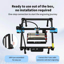 Twotrees TR3 Rotary Module Laser Engraver - Precision Aluminum 360° Engraving for Cylindrical Items