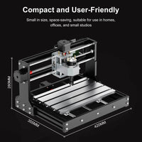 Twotrees TTC3018 PRO CNC Laser Engraver Machine | 11.8" x 7.1" Working Area | Versatile & Portable Design