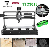 Twotrees TTC3018 PRO CNC Laser Engraver Machine | 11.8" x 7.1" Working Area | Versatile & Portable Design