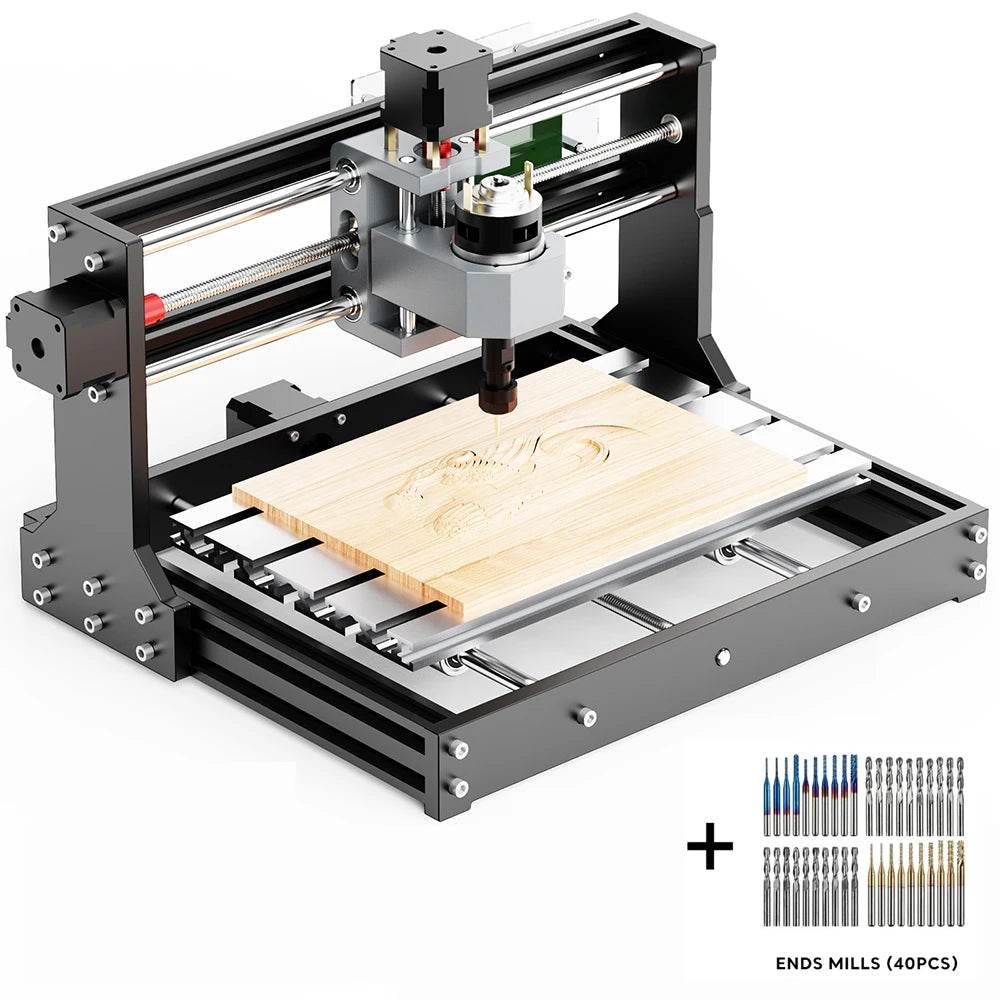 Twotrees TTC3018 PRO CNC Laser Engraver Machine | 11.8" x 7.1" Working Area | Versatile & Portable Design Package 1 United States