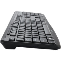 Verbatim Silent Wireless Mouse & Keyboard Set - Ergonomic Design, 2.4GHz Connection, Blue LED Technology - Store 42