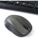 Verbatim Silent Wireless Mouse & Keyboard Set - Ergonomic Design, 2.4GHz Connection, Blue LED Technology - Store 42