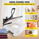 VEVOR 15x15 16x20 16x24 Heat Press Machine for Custom T-Shirt & Fabric Printing