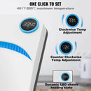 VEVOR 9x9/12x10 Portable Heat Press Machine for DIY Custom T-Shirts, Bags & More