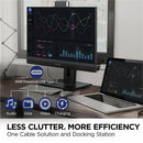 ViewSonic 27 Inch QHD Docking Monitor With IR Webcam, Built - In Speakers & Advanced Connectivity - Store 42