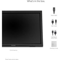 ViewSonic TD2223 22" 1080p IR Touch Monitor, 10 - Point Touch, Eye Care, HDMI/VGA/DVI Connectivity - Store 42