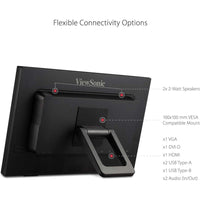 ViewSonic TD2223 22" 1080p IR Touch Monitor, 10 - Point Touch, Eye Care, HDMI/VGA/DVI Connectivity - Store 42