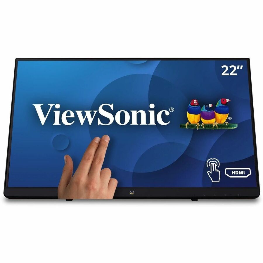 ViewSonic TD2230 22 Inch Full HD Multi-Touch Display, 10-Point Touch, IPS Panel, HDMI, VESA Compatible