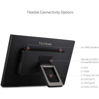 ViewSonic TD2423D 24" Touch Display | 1080P IR Technology | Durable Kiosk Monitor - Store 42