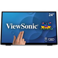 ViewSonic TD2465 24" Full HD Touch Monitor | 10 - Point Capacitive Touch | Ergonomic Design - Store 42