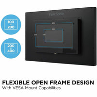 ViewSonic TD3207 32" 1080p Touch Monitor - 10 - Point PCAP, Versatile Use, Adjustable Stand - Store 42