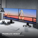 ViewSonic VA2447 - MH 24" Full HD Monitor, 100Hz FreeSync, Eye Care, HDMI/VGA Connectivity - Store 42