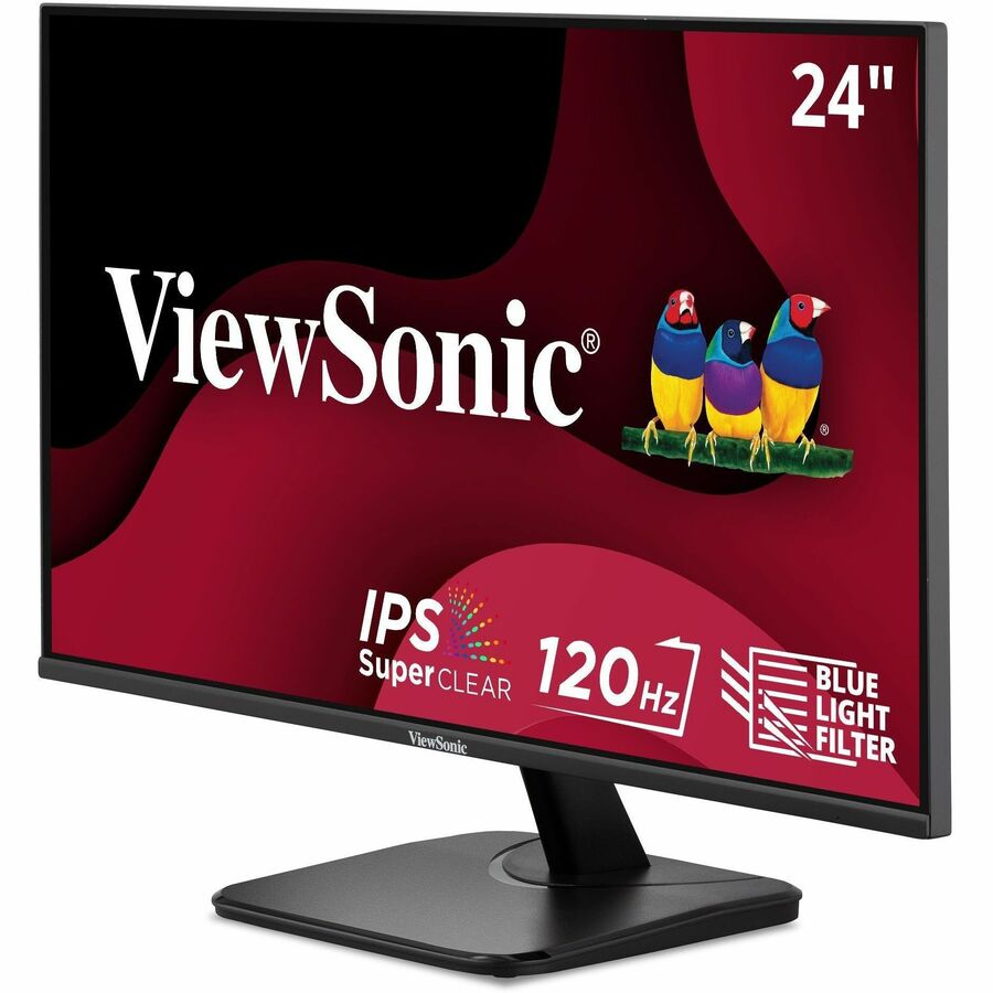 ViewSonic VA2456A-MHD 24" Full HD IPS Monitor - Flicker-Free, Blue Light Filter, Multiple Inputs