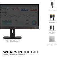 ViewSonic VG3456A 34" UltraWide WQHD Monitor | 100Hz USB - C Docking | Ergonomic Design - Store 42