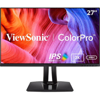 ViewSonic VP2756 - 2K 27" QHD IPS Monitor - 1440p Color Accurate Display with USB - C Connectivity - Store 42