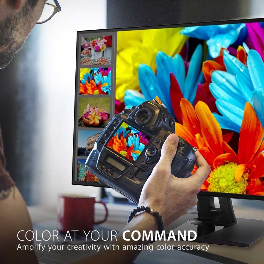 ViewSonic VP2768a 27" 4K Ultra HD IPS Monitor - Pantone Validated, 100% sRGB, USB-C Connectivity