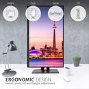 ViewSonic VP3256 - 4K 32" UHD Monitor | 60W USB - C | 100% sRGB Color Accuracy | Ergonomic Design - Store 42