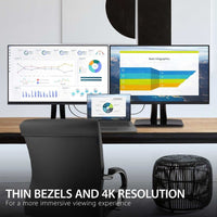 ViewSonic VP3256 - 4K 32" UHD Monitor | 60W USB - C | 100% sRGB Color Accuracy | Ergonomic Design - Store 42