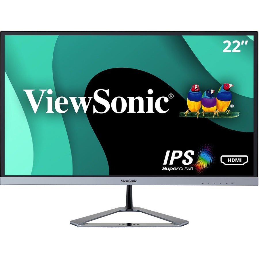 ViewSonic VX2276-SMHD 22 Inch Full HD IPS Monitor | 1920x1080 | Ultra-Slim Bezel | 100Hz Refresh Rate