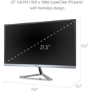 ViewSonic VX2276 - SMHD 22 Inch Full HD IPS Monitor | 1920x1080 | Ultra - Slim Bezel | 100Hz Refresh Rate - Store 42