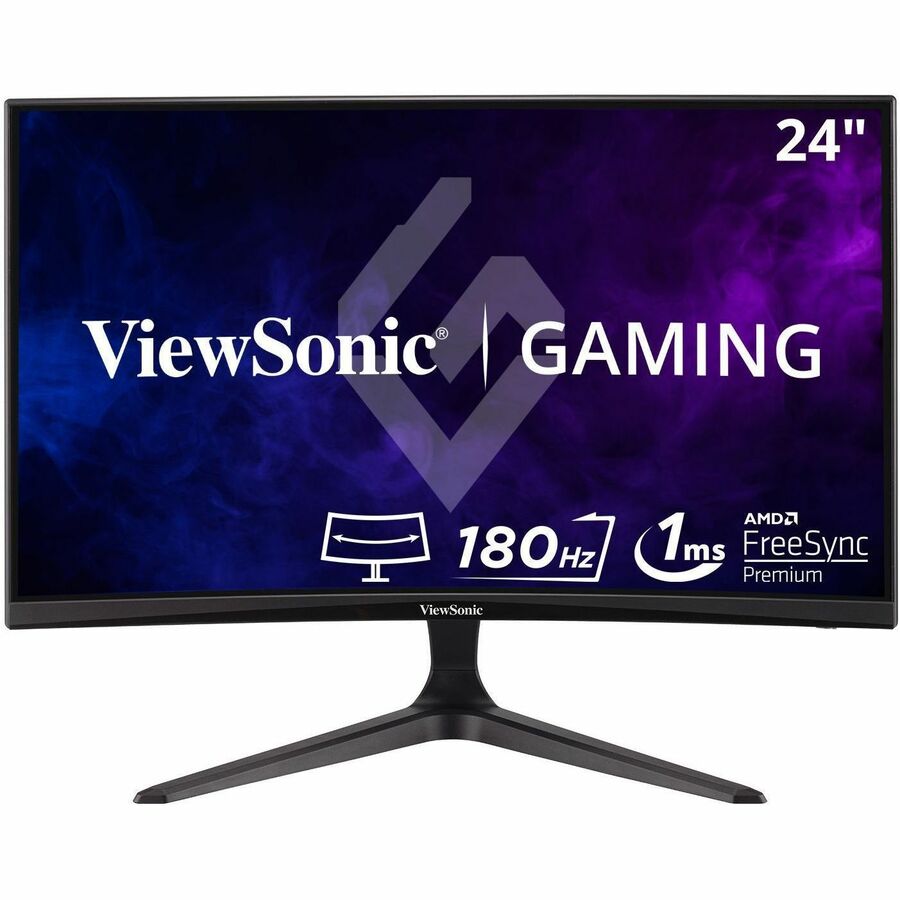 ViewSonic VX2418C 24" Curved 1080p Gaming Monitor | 180Hz Refresh Rate & 1ms Response Time - Store 42