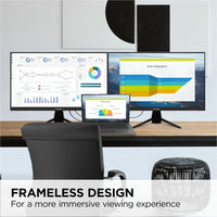 ViewSonic VX2467U 24" Full HD IPS Monitor with USB-C, 65W Charging, 75Hz Refresh Rate