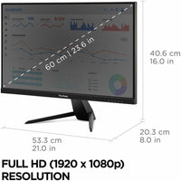 ViewSonic VX2467U 24" Full HD IPS Monitor with USB-C, 65W Charging, 75Hz Refresh Rate